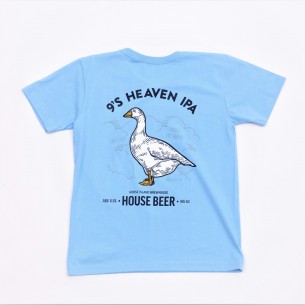 구스아일랜드 9's Heaven 티셔츠 블루 - 하우스비어 에디션