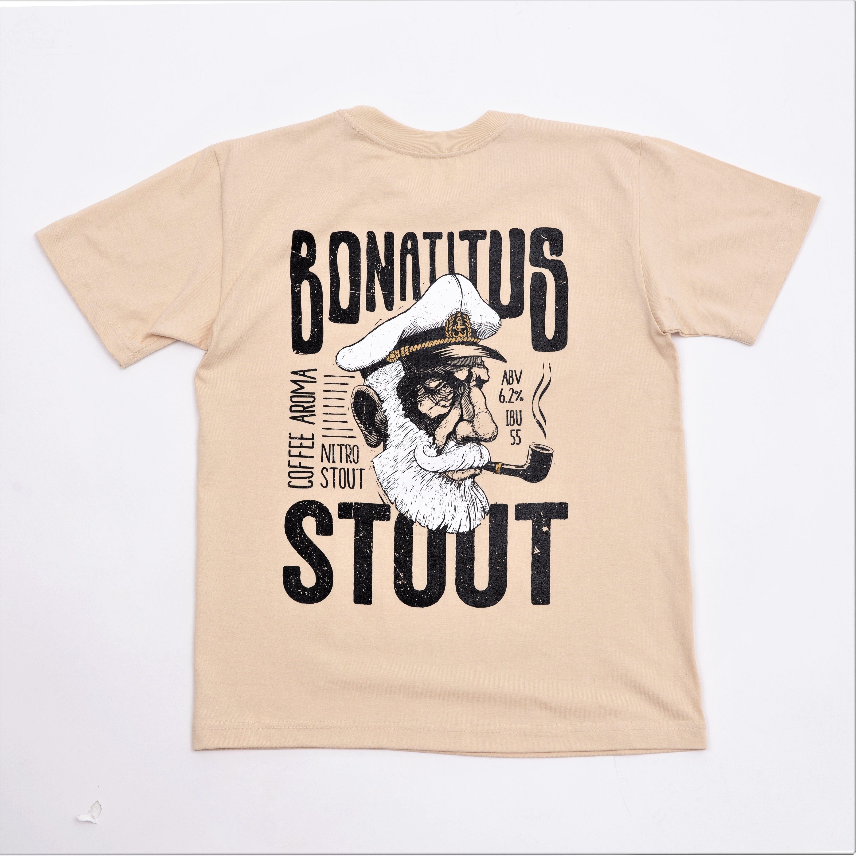 구스아일랜드 보나티투스 스타우트 베이지 티셔츠 - 하우스비어 에디션